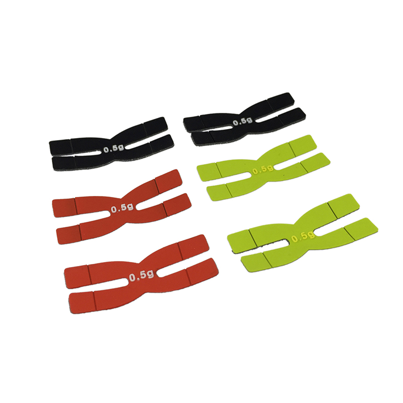 Table Tennis Barrier - * Badmintonracket Gewicht Racketkop Balansstrips H-vormige