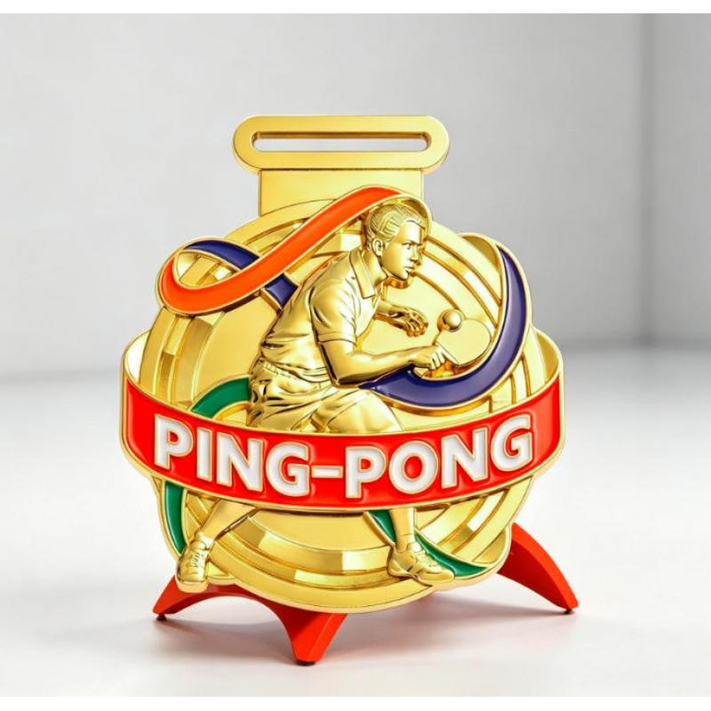 Table Tennis Championships - Op maat gemaakte tafeltennismedailles voor schoolkampioenschappen