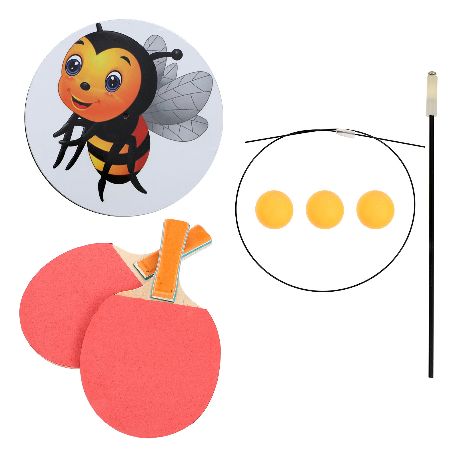 Table Tennis Or Tennis Table - 1Set tafeltennistrainingsapparaat met hoge elasticiteit voor