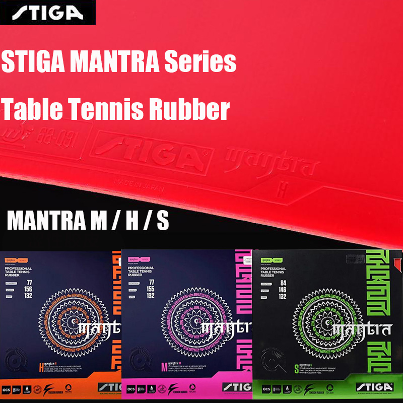 Table Tennis Form - STIGA MANTRA M/H/S Serie Tafeltennisrubber Semi-kleverige