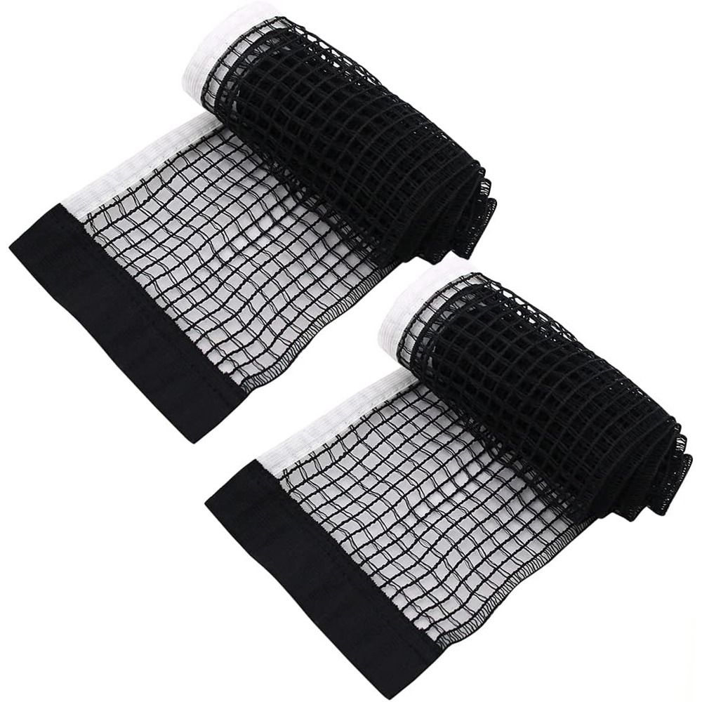 Table Tennis Barrier - Intrekbaar Tafeltennisnet Tafelraster Plastic Sterke Mesh