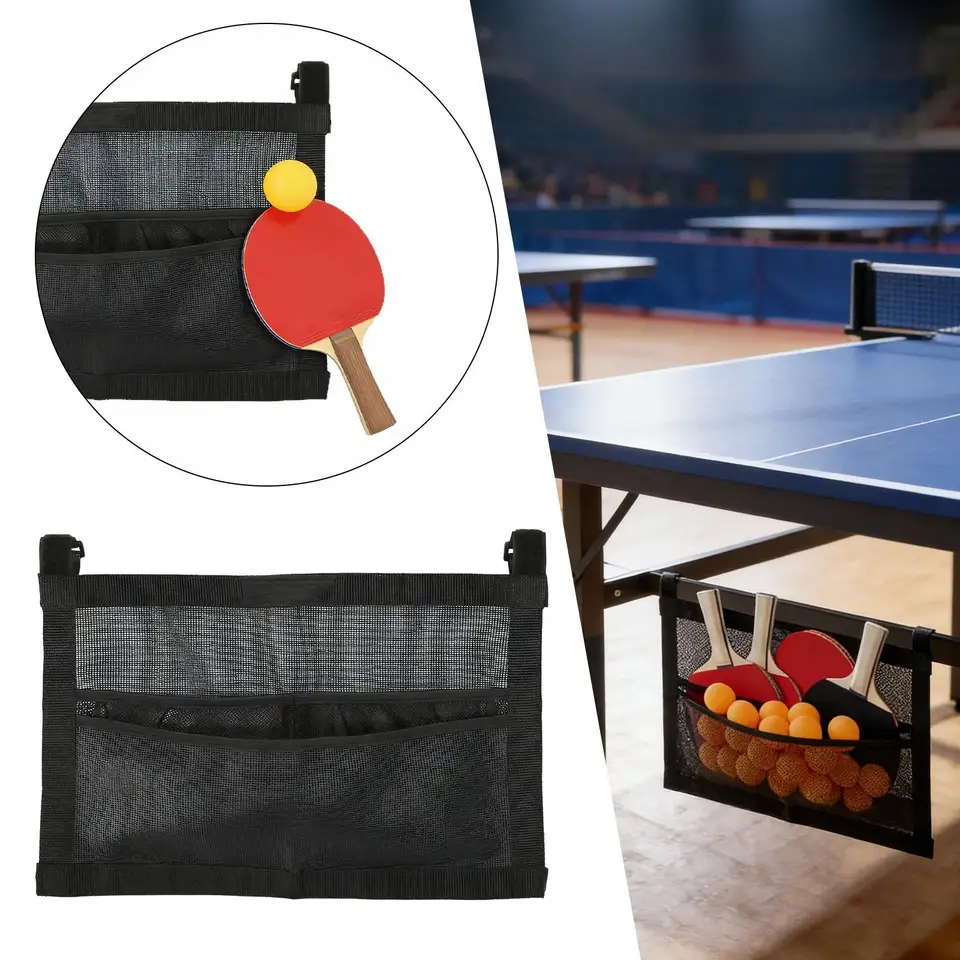 Table Tennis Or Tennis Table - Nieuwe Mesh Pingpongbalhouder Grote tascapaciteit Tafeltennisbalorganizer