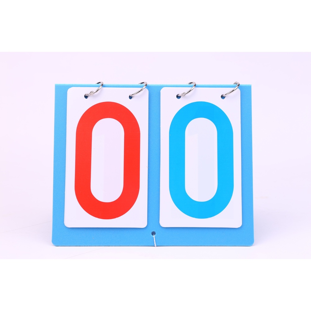 Table Tennis Or Tennis Table - Flip Style PVC Scorebord met 2,