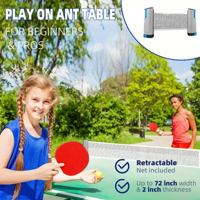 Draagbaar tafeltennisnet Uitkl - Table Tennis Barrier recensie en prijs