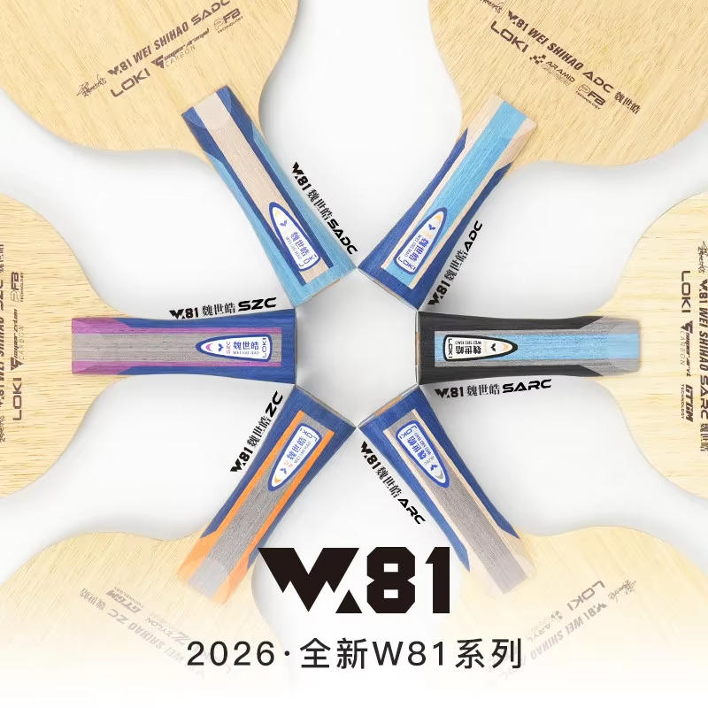Originele LOKI ARC/ADC WEI SHI - Table Tennis Paddles recensie en prijs