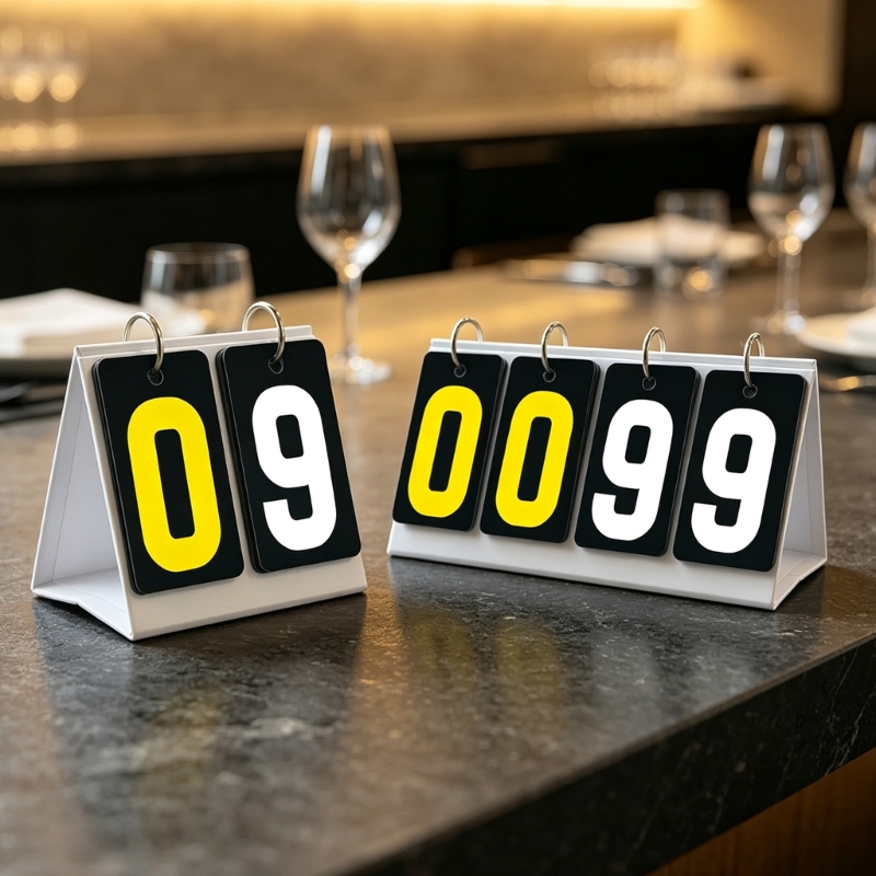 Handmatig opklapbaar scorebord - Table Tennis Scoring recensie en prijs