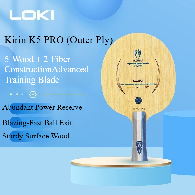 LOKI Kirin K5 PRO Tafeltennisb - Table Tennis Paddles recensie en prijs