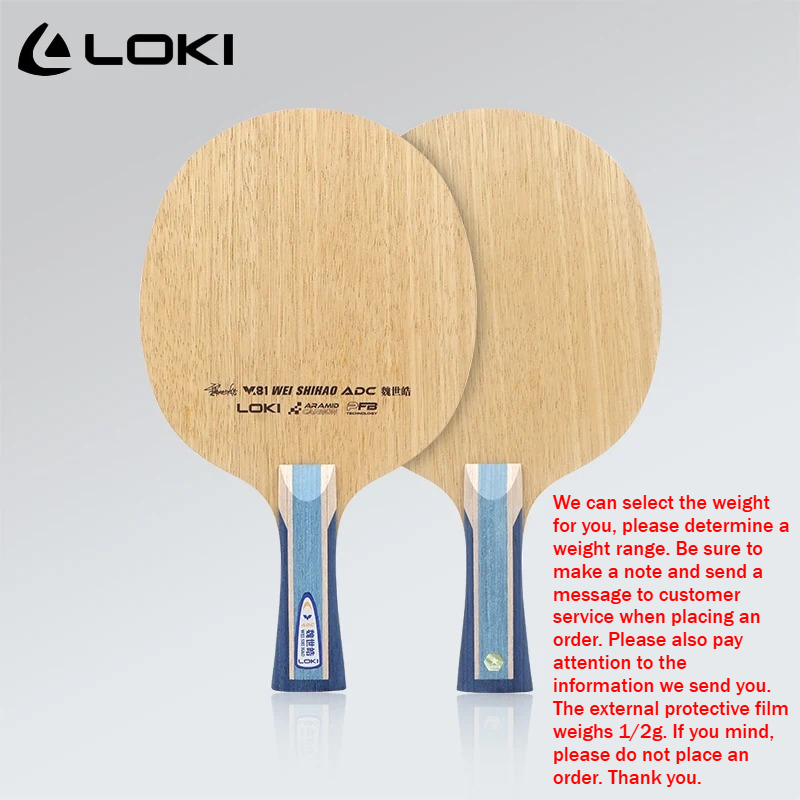 LOKI ADC SADC Tafeltennis Blad - Table Tennis Paddles recensie en prijs