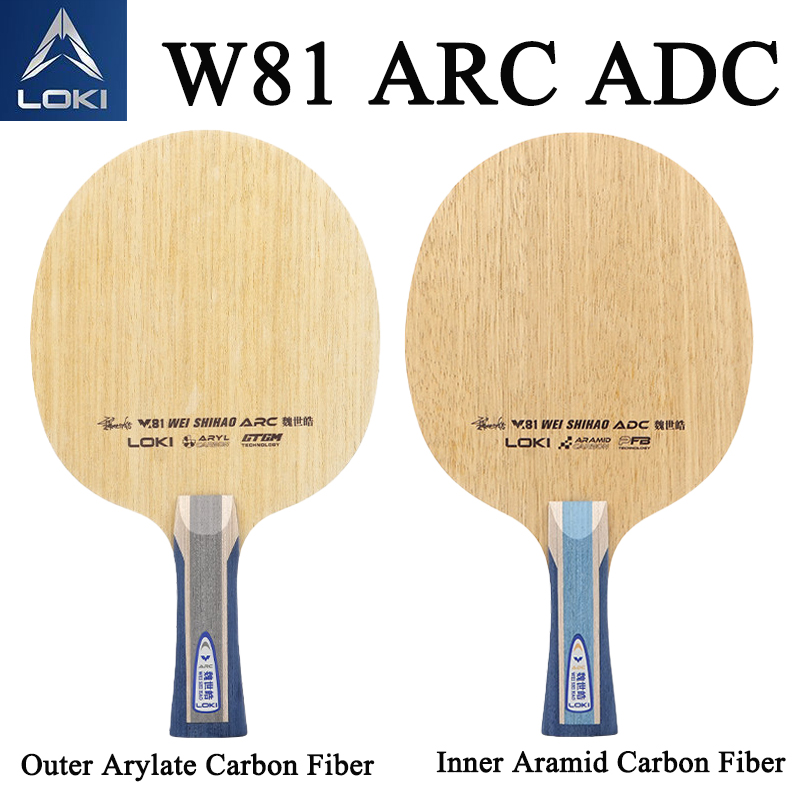 LOKI W81 Serie Wei Shihao Tafe - Table Tennis Paddles recensie en prijs