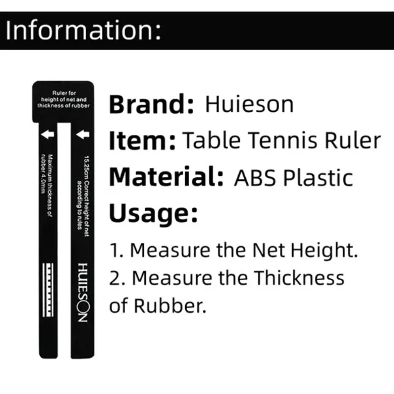 1-delige standaard tafeltennis - Table Tennis Net Height recensie en prijs