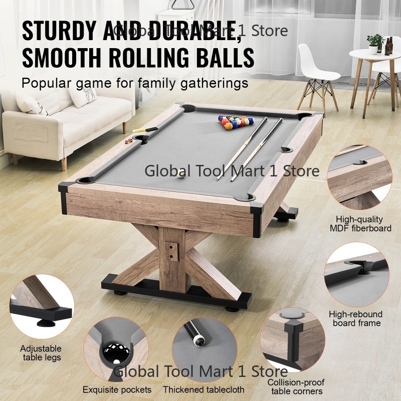 VEV-OR 7ft 3-in-1 biljarttafel - Table Tennis Or Tennis Table recensie en prijs