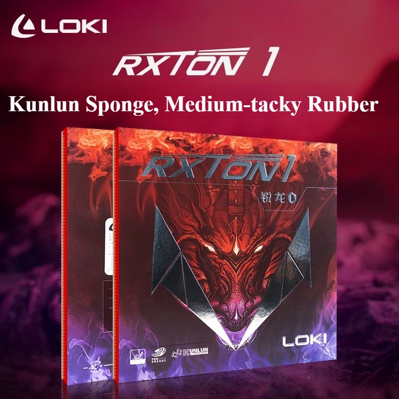 LOKI Tafeltennisrubber RXTON 1 - Table Tennis Or Tennis Table recensie en prijs